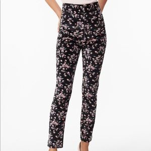 RebeccaTaylor Tilda Fleur Velveteen Pants [zipper]